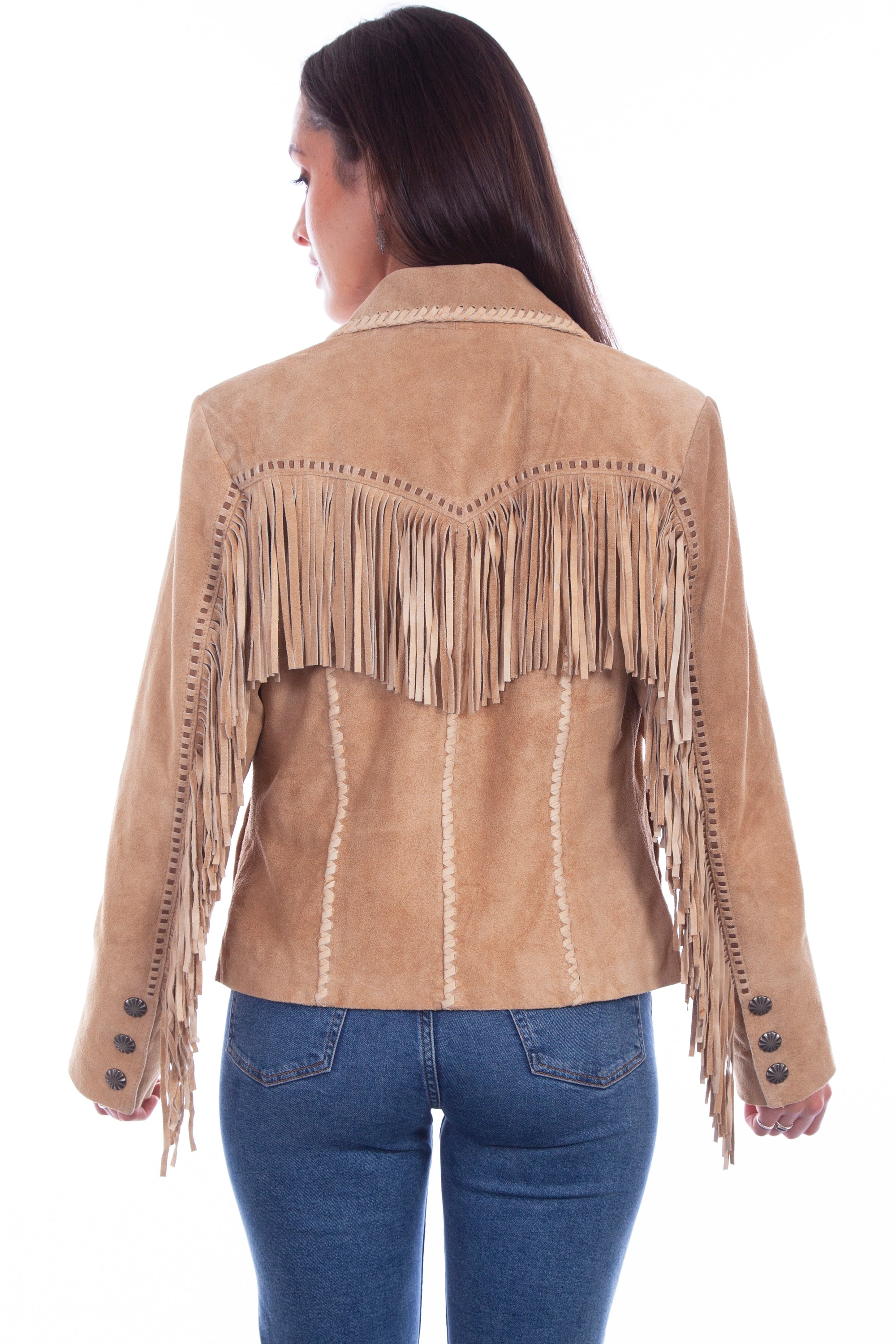 Fringe/lacing Jacket - L1080