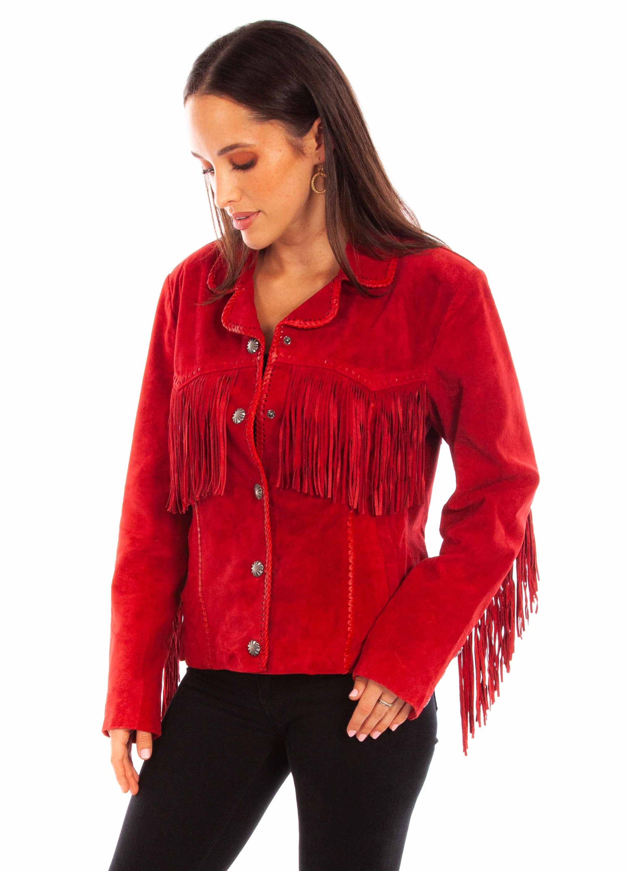 Fringe/lacing Jacket - L1080
