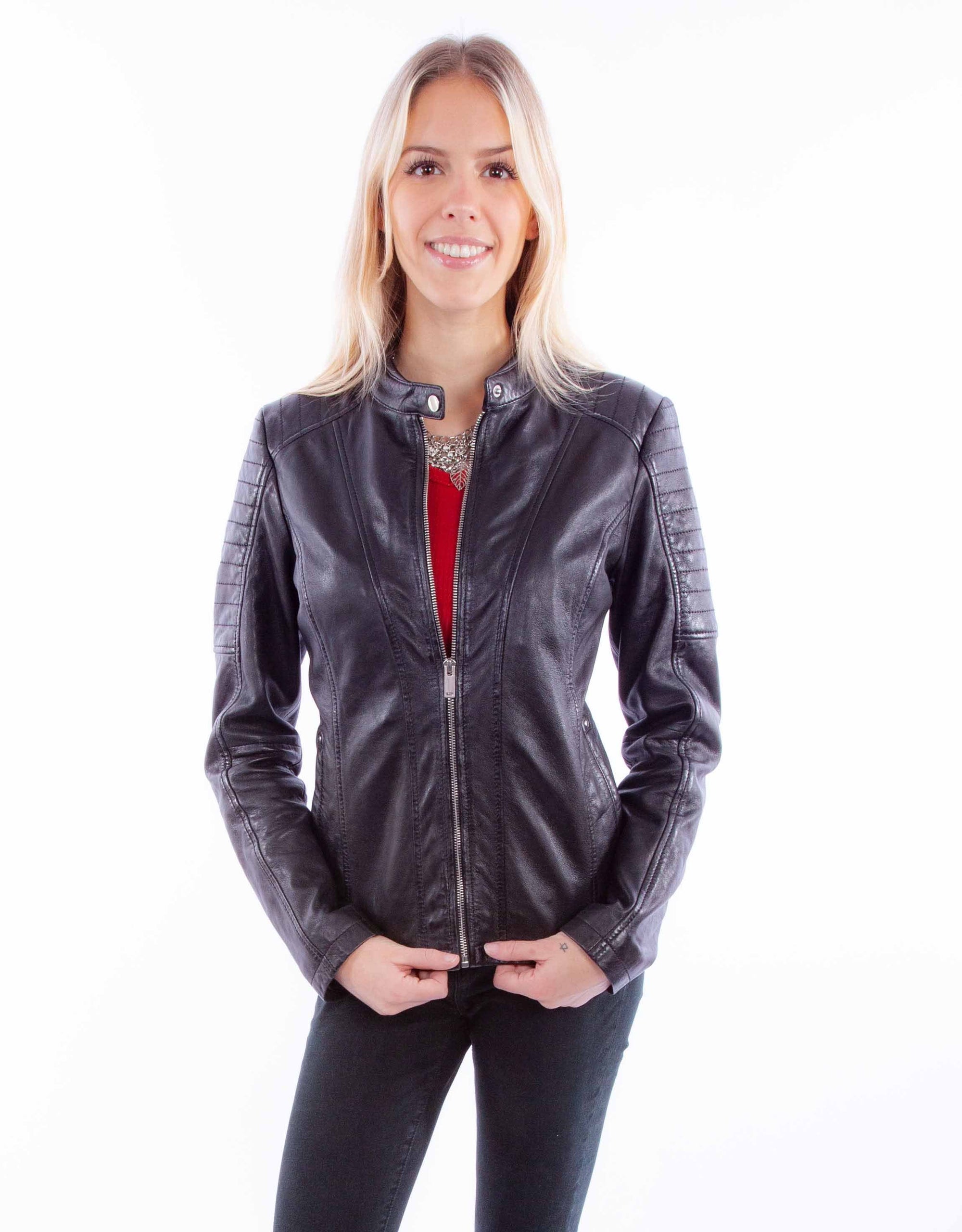 Ladies Zip Front Jacket - L1109