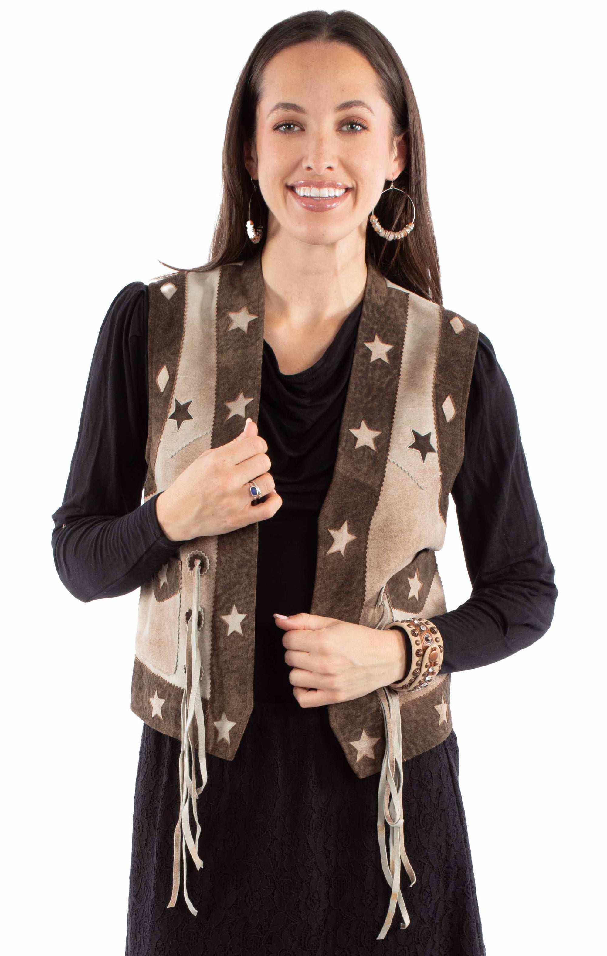 Ladies Star Vest - L1143