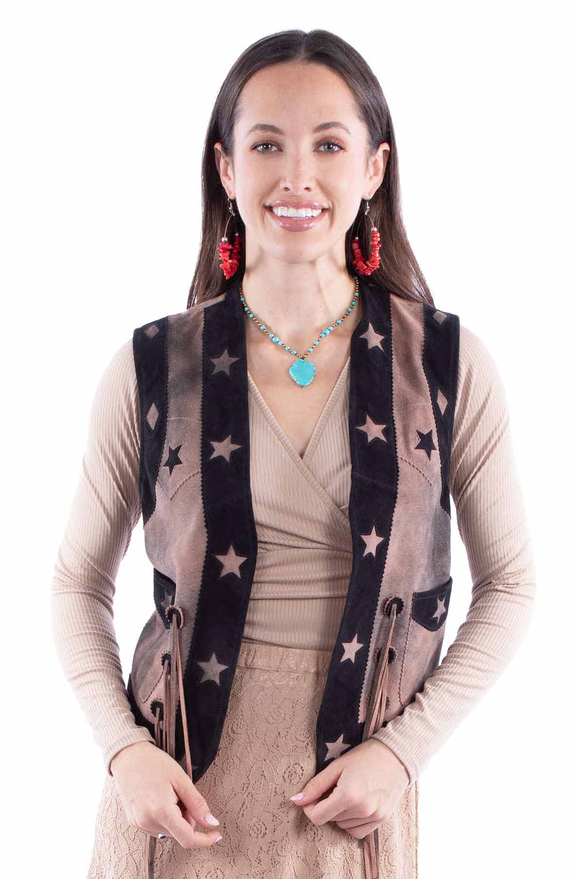 Ladies Star Vest - L1143