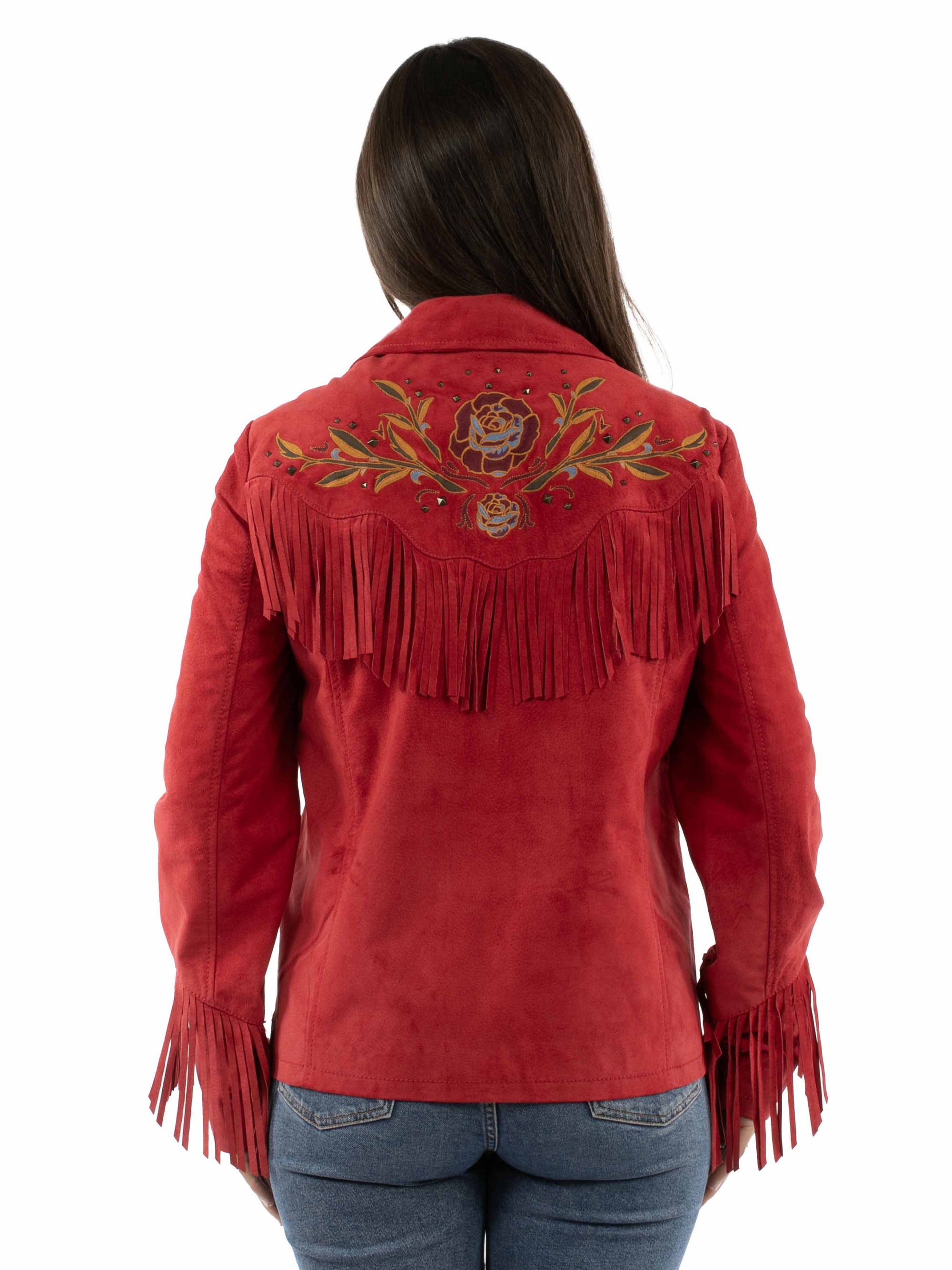 Ladies Fringe Embro - L1165