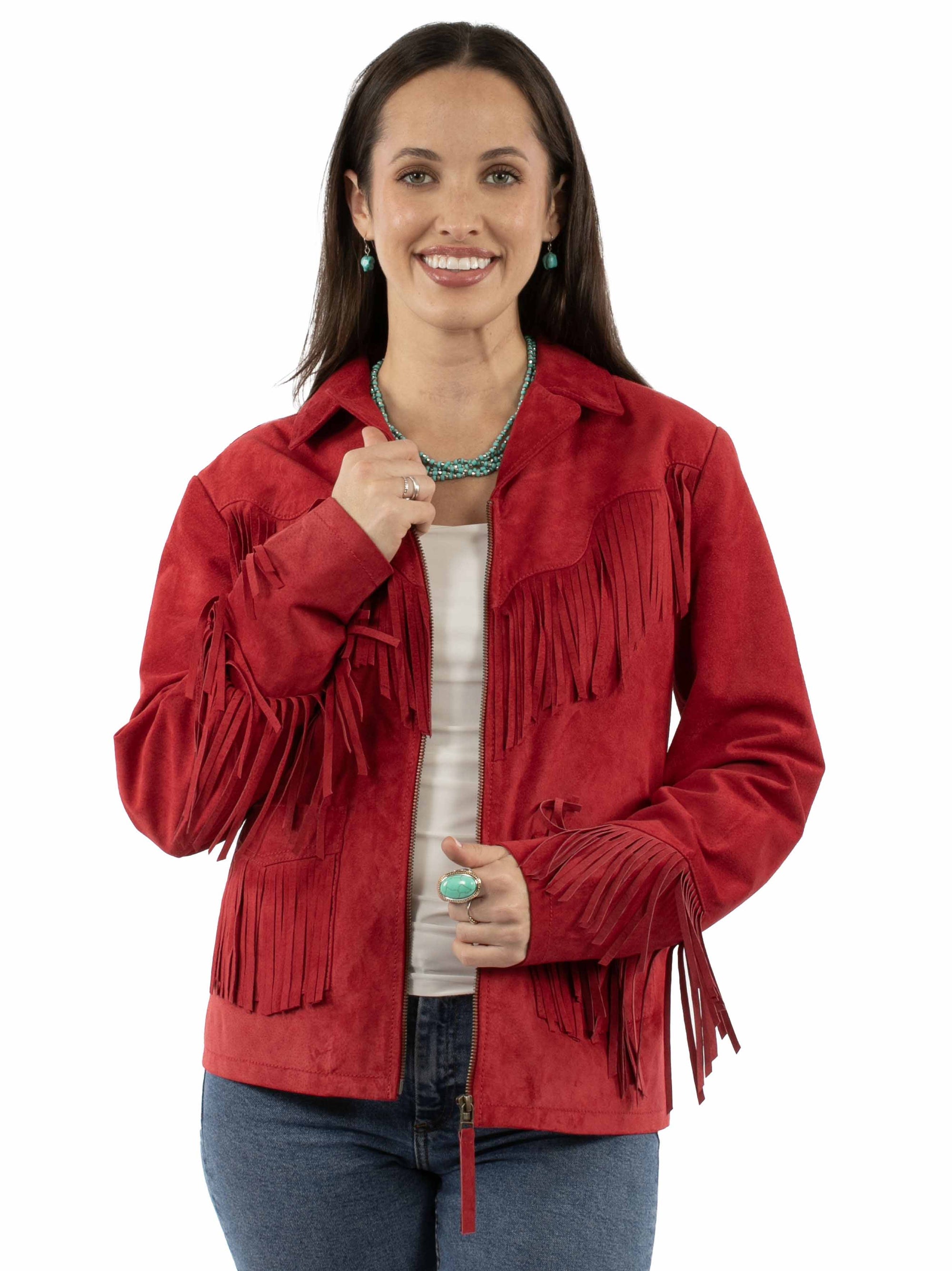 Ladies Fringe Embro - L1165