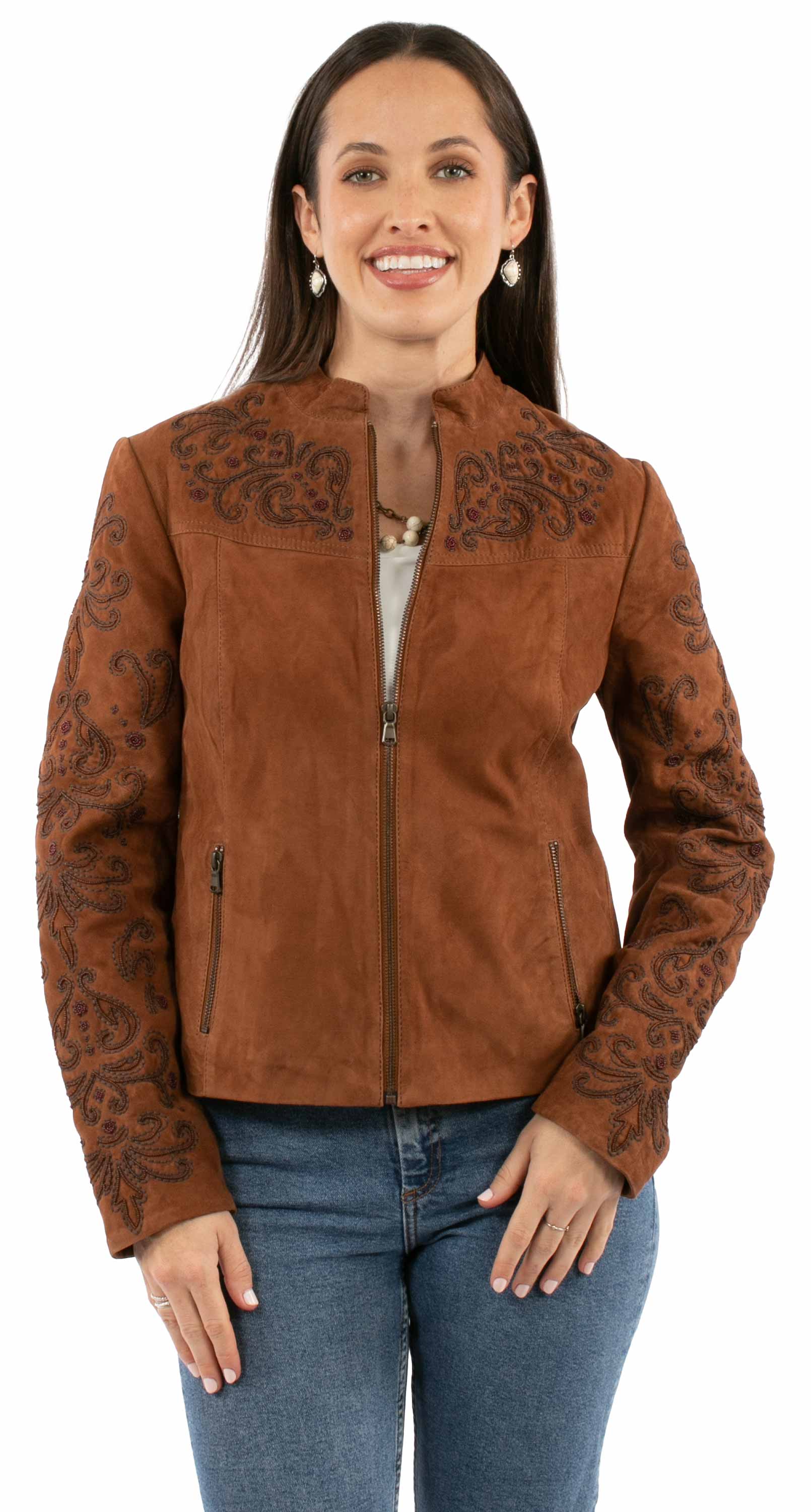 Ladies Beaded Jacket - L1174