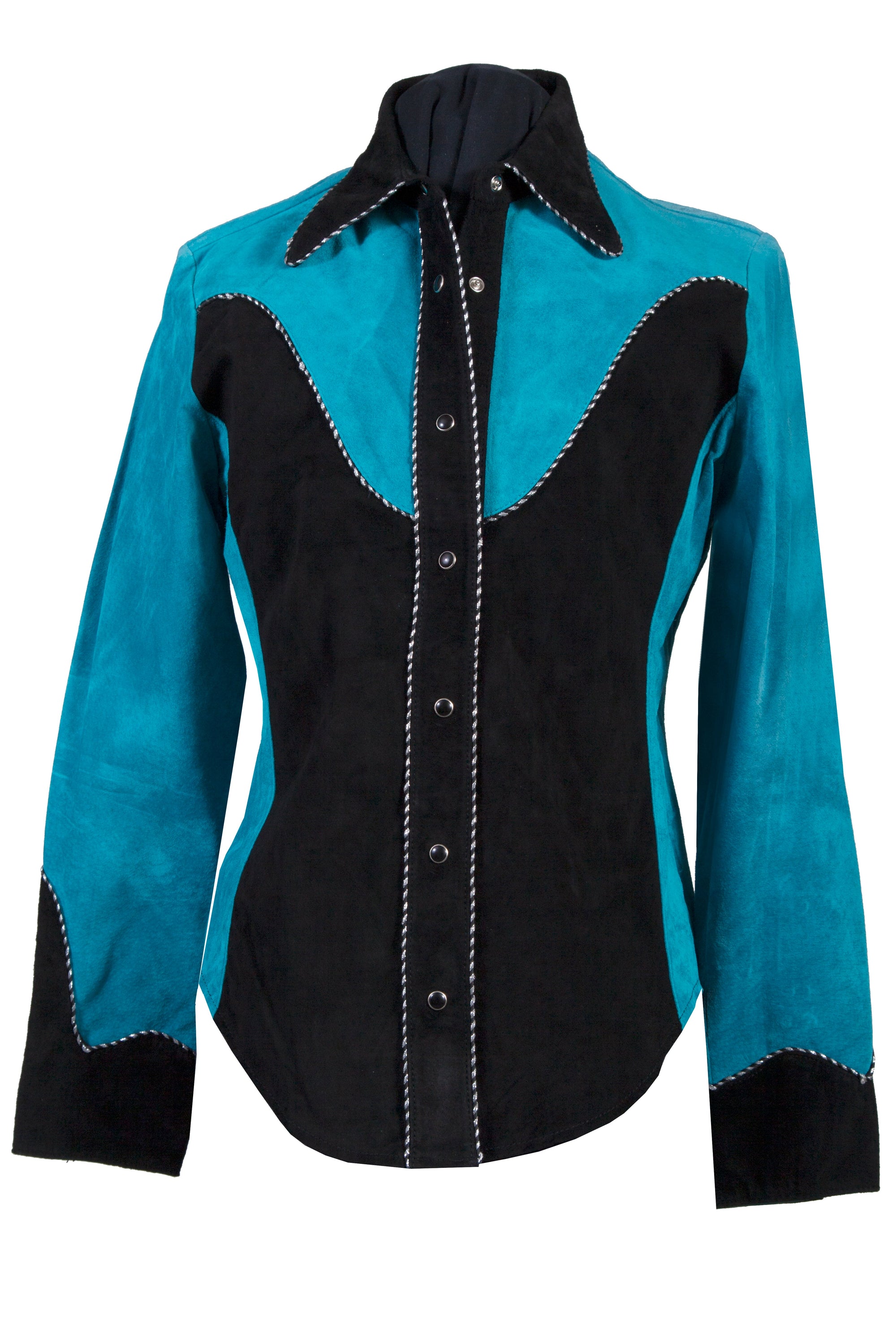 Ladies Suede Shirt - L63