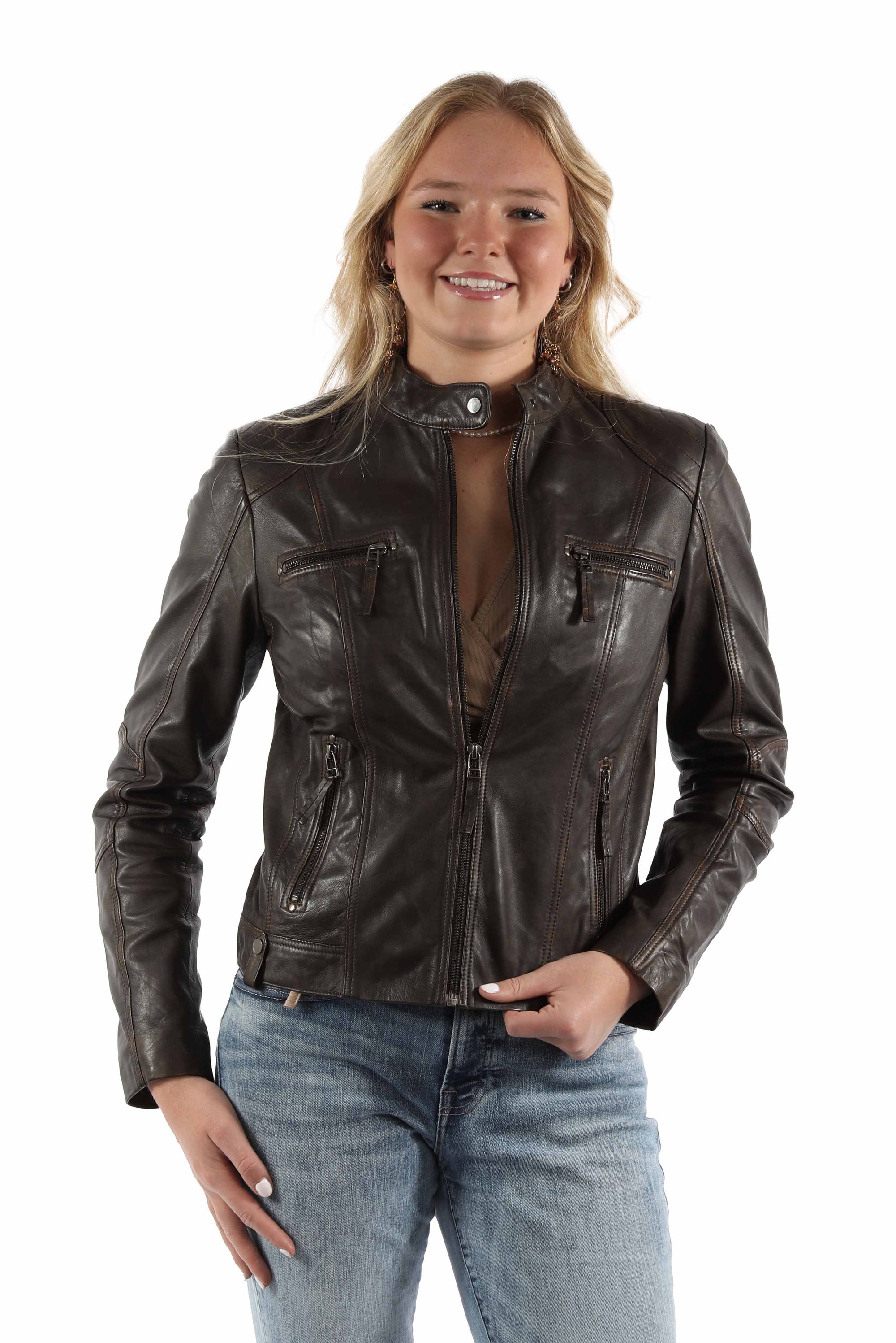 Zip Front Jacket - L8