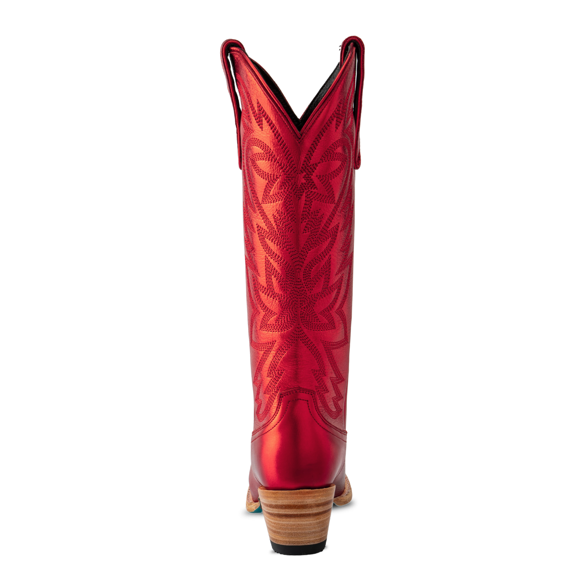 Smokeshow Boot - Red Metallic