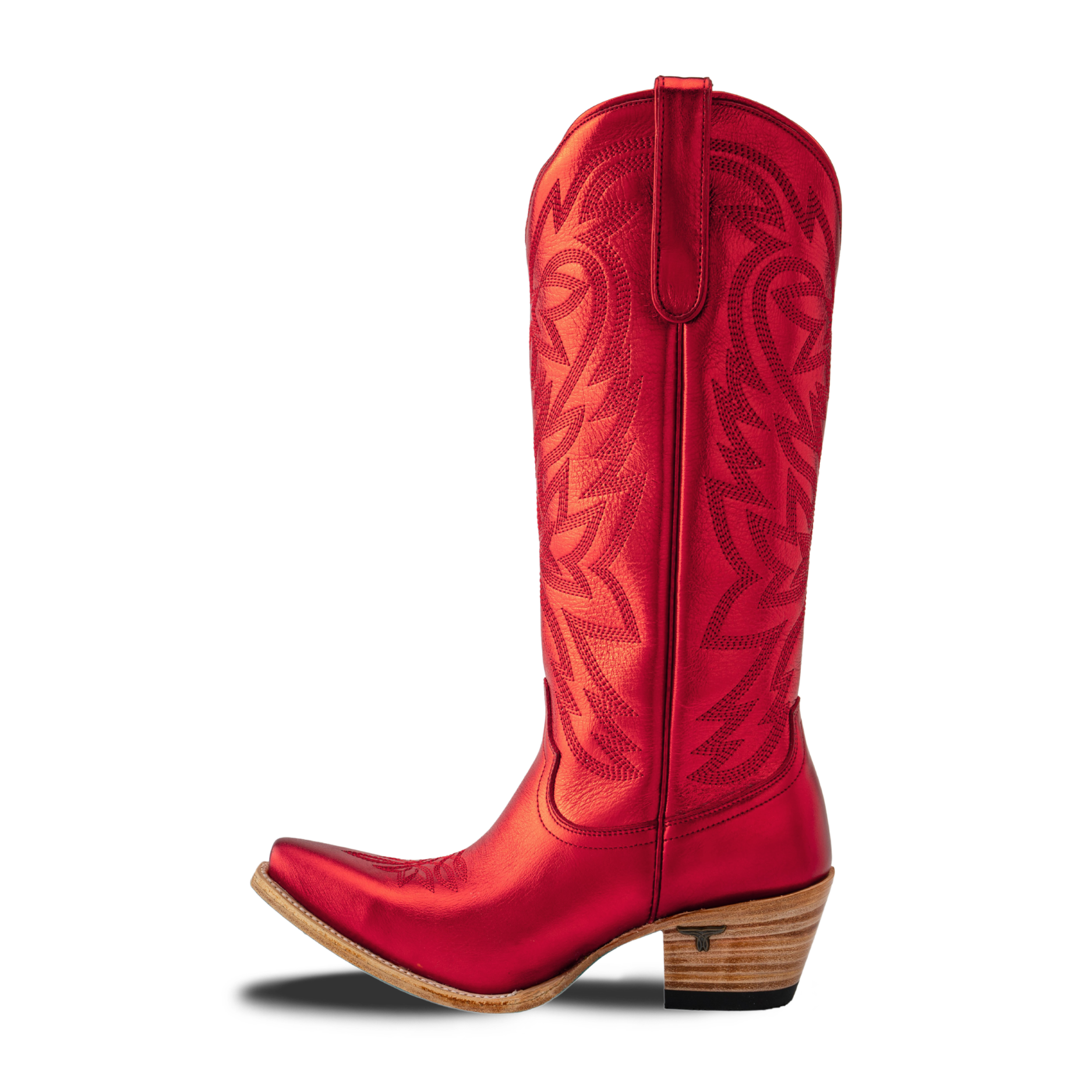 Smokeshow Boot - Red Metallic