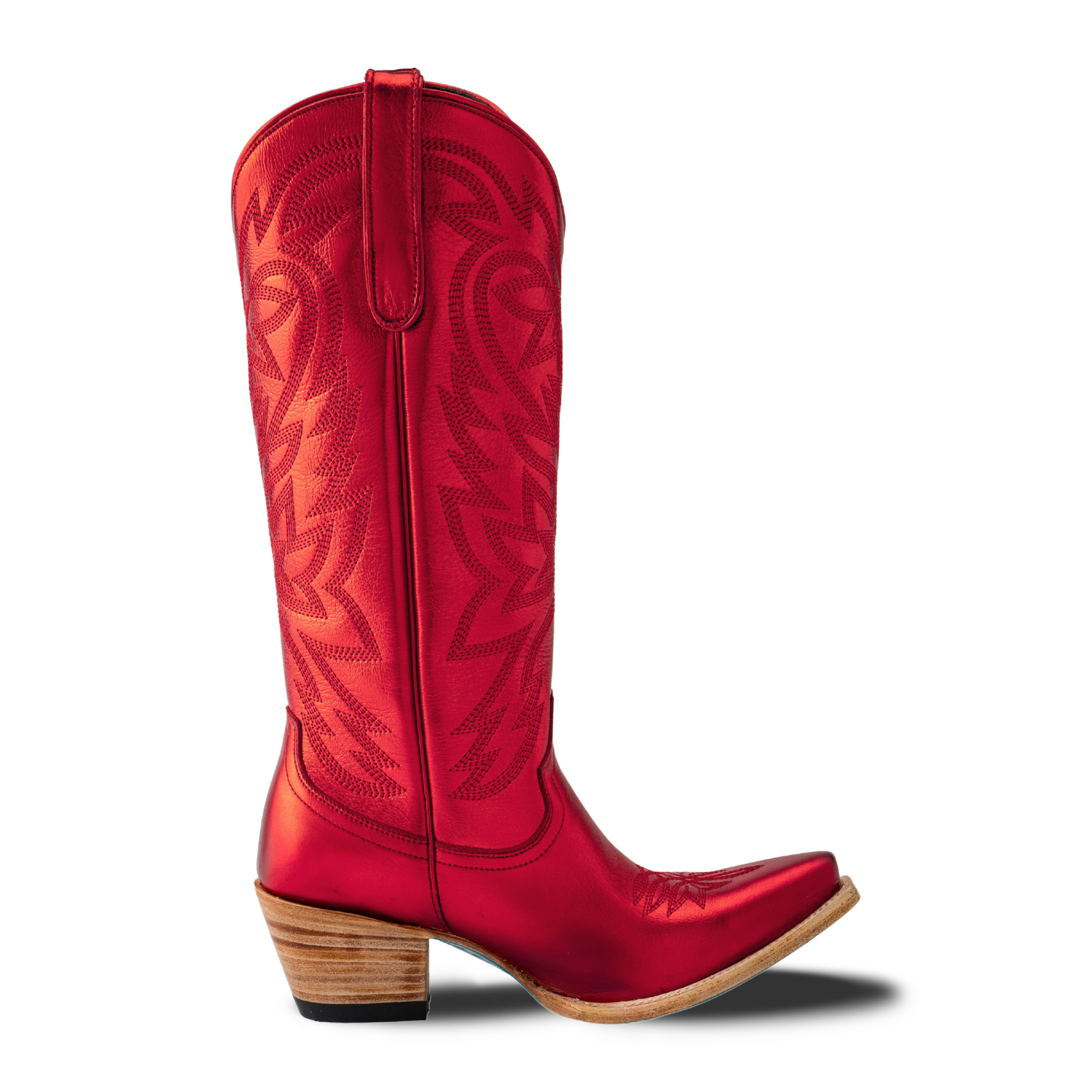Smokeshow Boot - Red Metallic