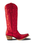 Smokeshow Boot - Red Metallic