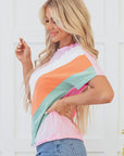 Sylvie Seamed Crewneck Top