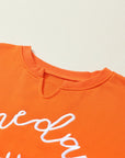 Indy Game Day Notched Neck Sweatshirt