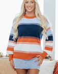 Olivia Round Neck Tunic Sweater