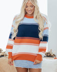 Olivia Round Neck Tunic Sweater