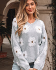 Ava Drop Shoulder Baggy Sweater
