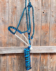 Lariat Mule Tape Halters - Assorted Double Colors-