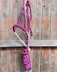 Lariat Mule Tape Halters - Assorted Double Colors-