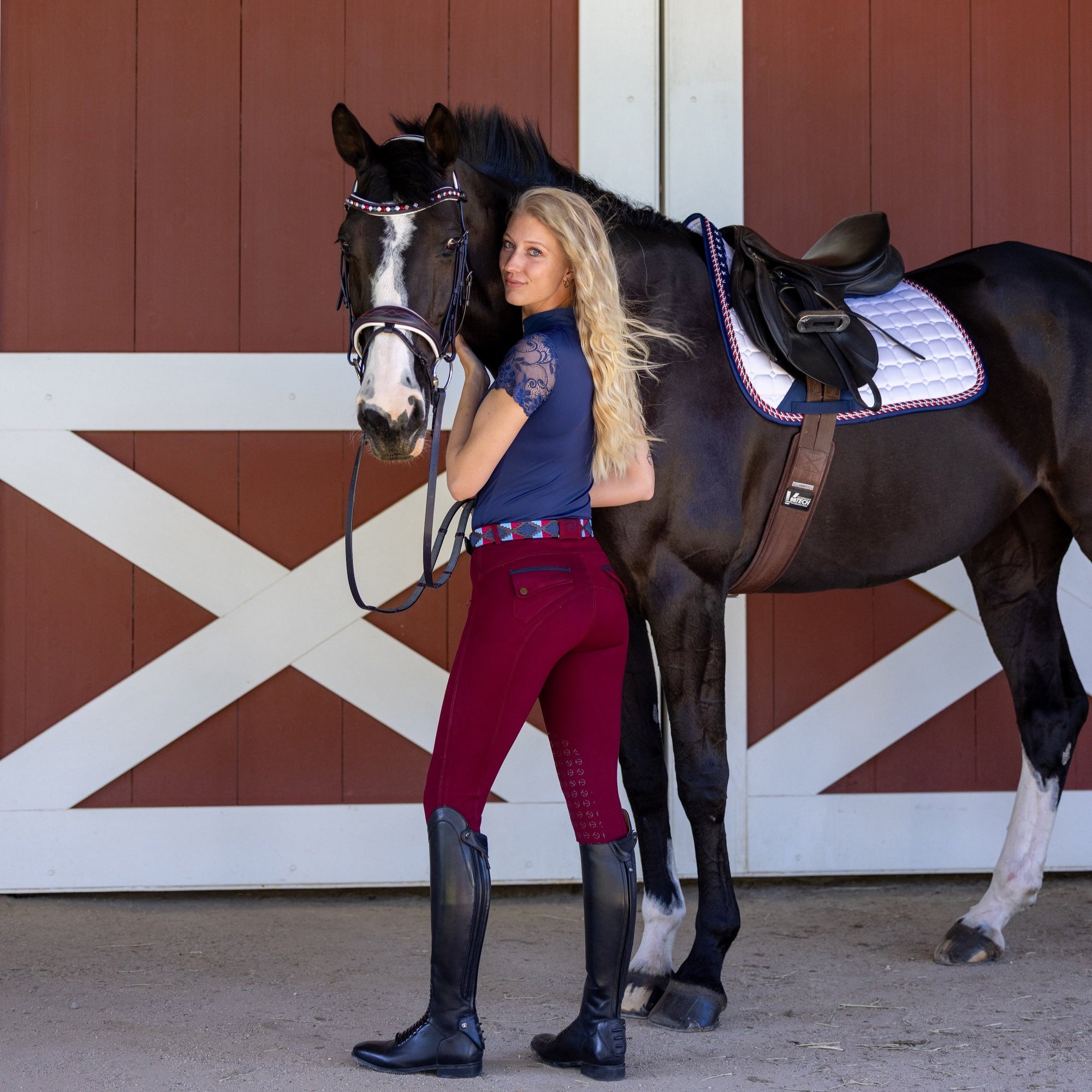 Kimberly Knee Patch Breeches