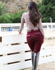 Kimberly Full Seat Breeches - Wine