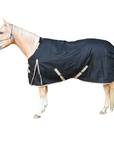 AJ Tack 1200D Waterproof Turnout Horse Blanket 400g - Black