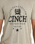 Mens Cinch Tee- Khaki