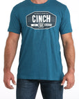 Mens Cinch ss Tee- Blue Octane