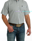 Cinch SS Button Up- Light Blue