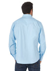 Men's Wrinkle Resist LS-Airy Blue