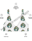 Yeehaw Turquoise Naja Bikini Top