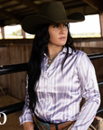 CATHERINE SATIN PERFORMANCE RODEO SHIRT