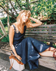 MASON'S DAUGHTER | Nicole Dress, Navy Linen
