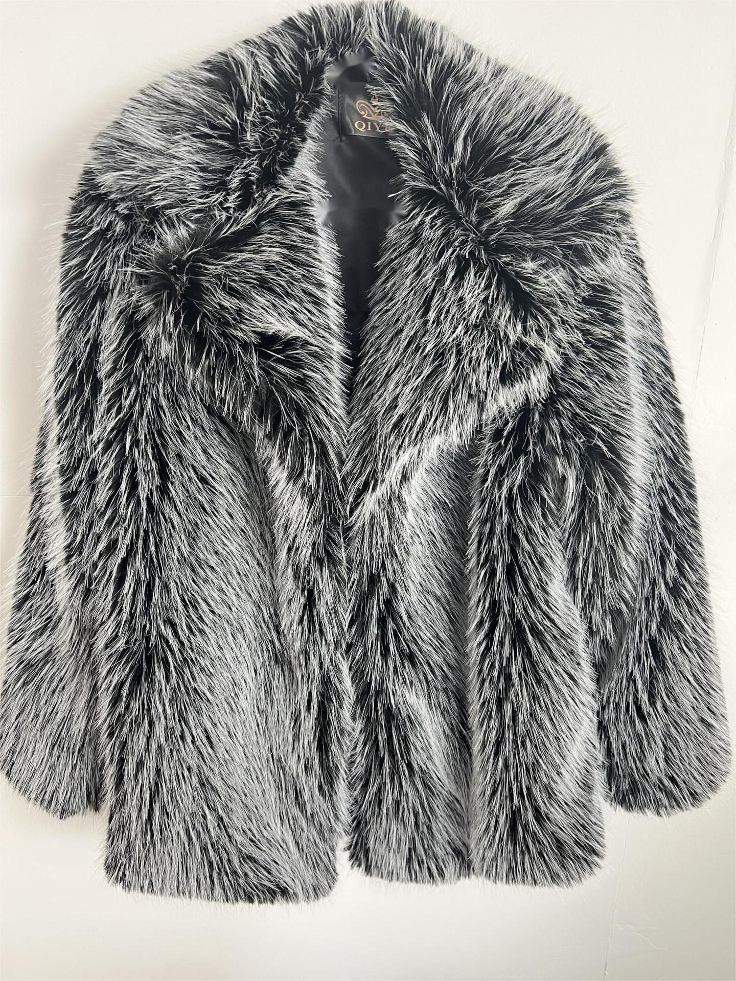 Mob Wife Faux Fur Coat
