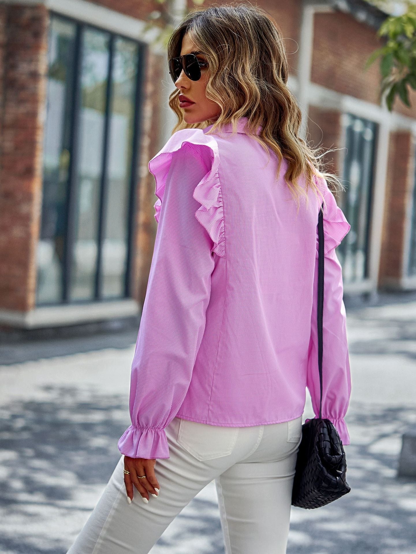Pink Aldean Blouse -clearance