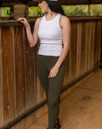 VITAL LEGGINGS | OLIVE