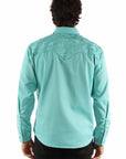 Floral Tooled Embroidery Shirt - P-634X
