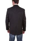 Solid Blazer W/tonal Piping - P-656SLX