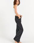 The Rebel Wide Leg - Carbon