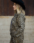LEOPARD TWILL SHACKET