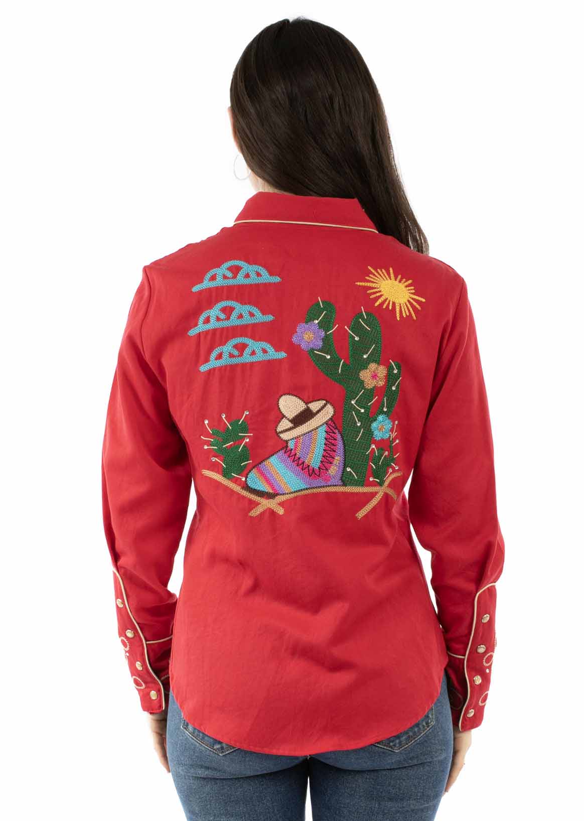 Siesta Embroidered Top - PL-916
