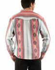 Double Knit Diamond Stripe Shirt II