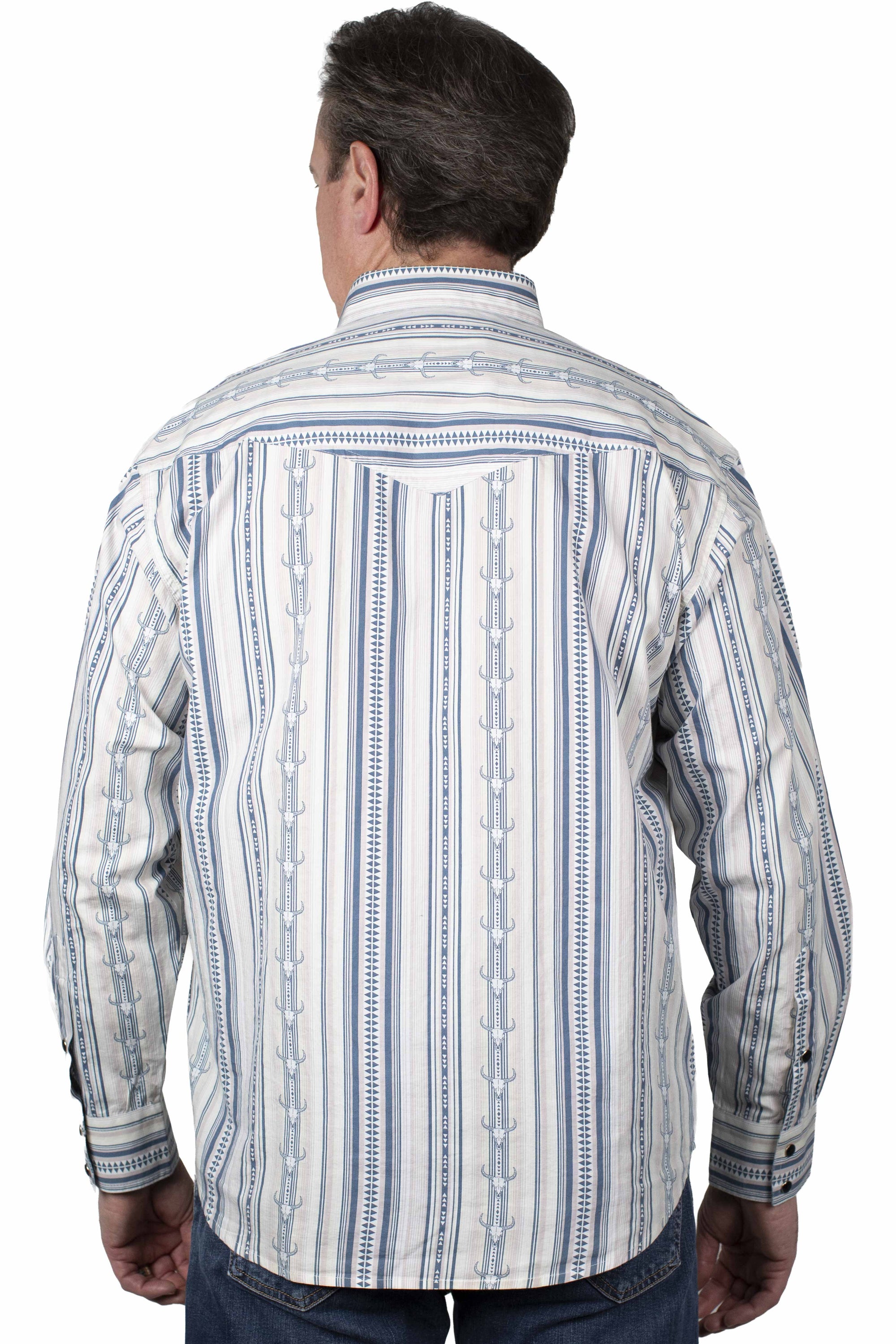 Stripe Longhorn Shirt