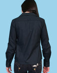 Junior Fit Ruffle Blouse
