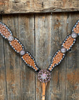 Classic AB Browband/One Ear Tack Set with Wither Strap  
