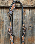 Classic AB Browband/One Ear Tack Set with Wither Strap  