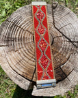 Red Bead and Stone Fashion Bracelet XI108