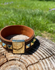 Brown & Gold Studded Fashion Bracelet XI104