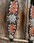 Classic Clear One Ear / Breastcollar Tack Set 