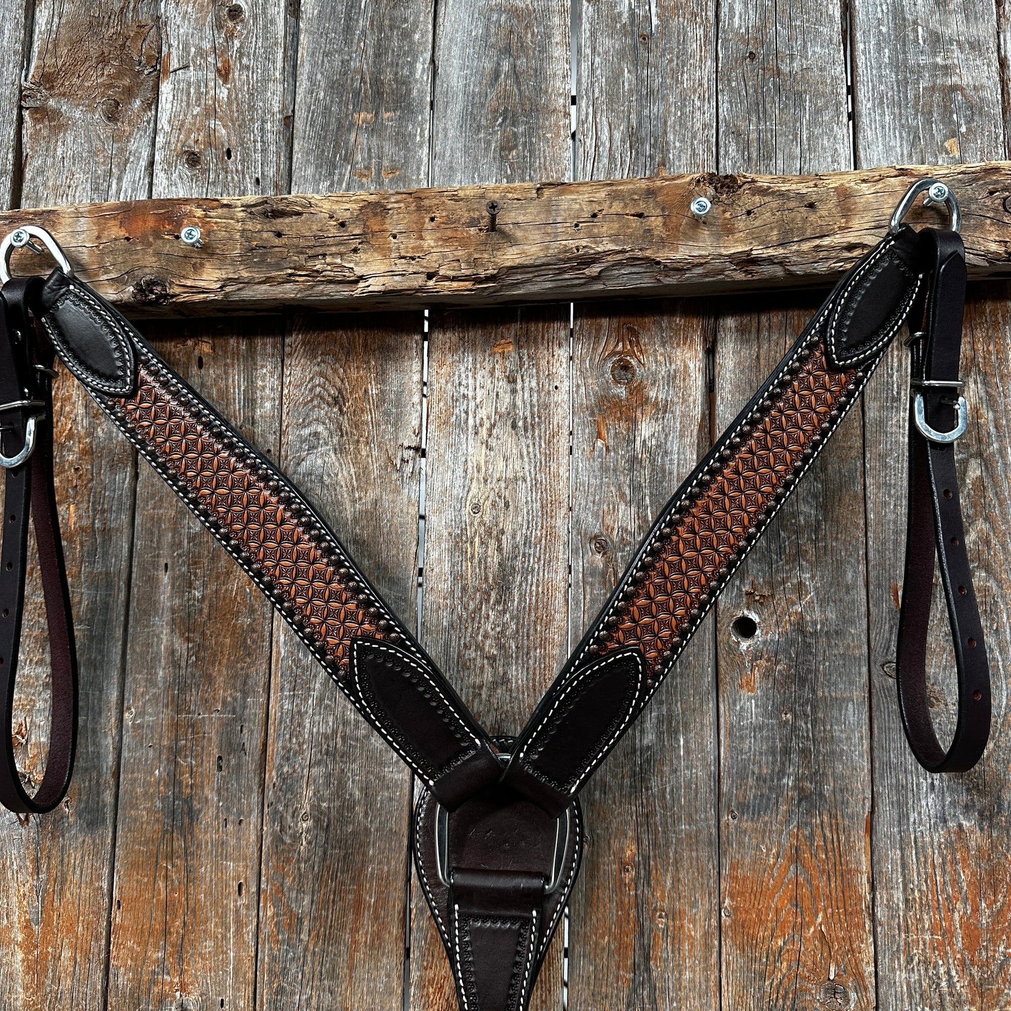 Two Tone Honeycomb Breastcollar 