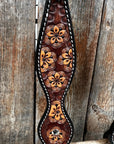 Flower Power One Ear Headstall / Bridle 