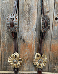 Dark Oil Gold One Ear & Breastcollar 